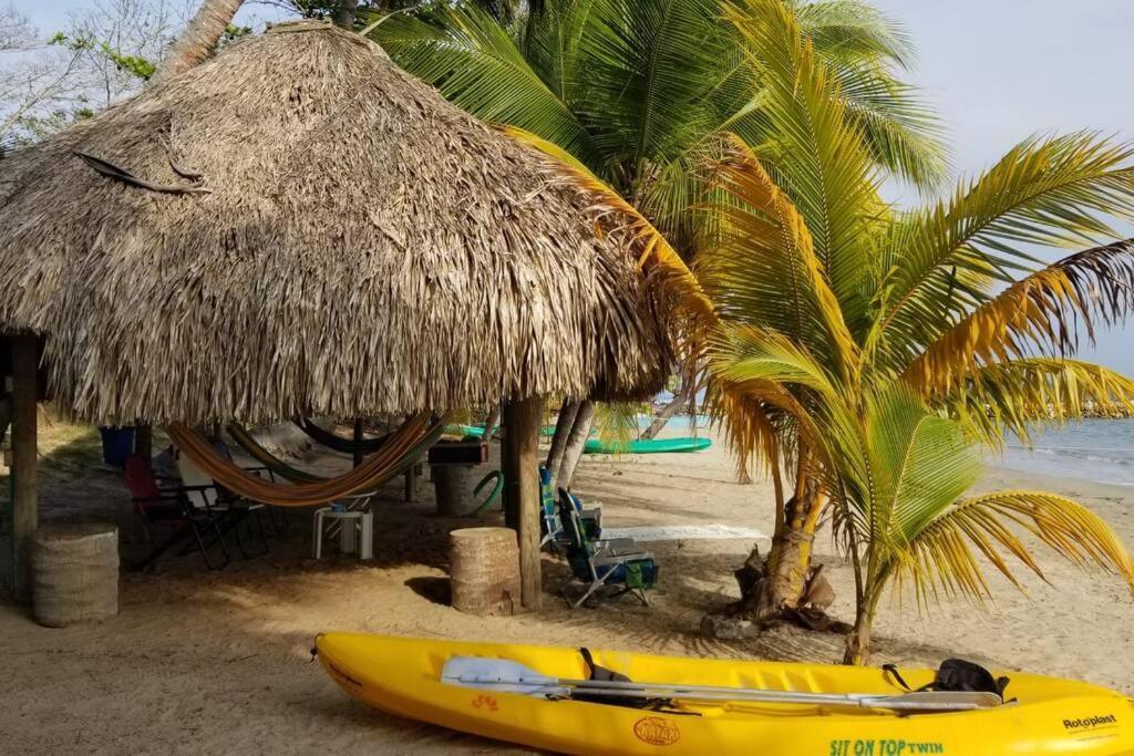 Casita Caribe En Reserva Natural, Playa Privada, Kayaks, Wifi, Aire Acondicionado Βίλα San Onofre Εξωτερικό φωτογραφία